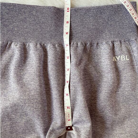 AYBL Pulse Seamless Purple Lilac Ombre Running Gym Workout Leggings Size Medium - Picture 10 of 12
